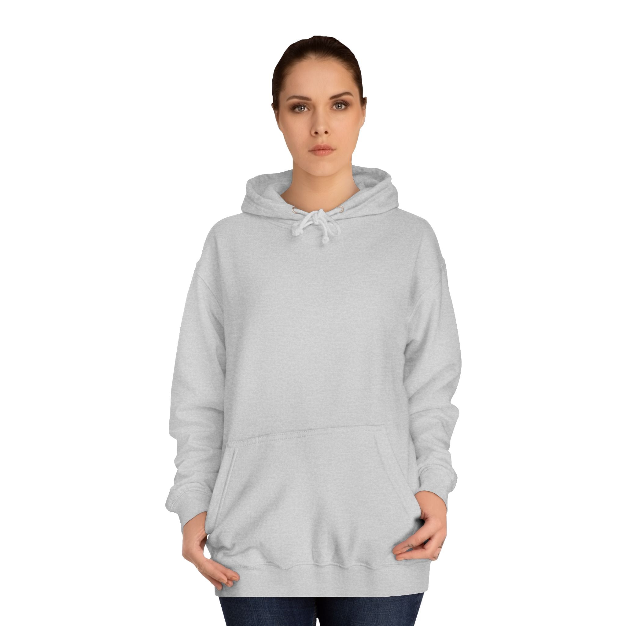 Vintage Camper Hoodie — Retro VW Bus Illustration Back Print