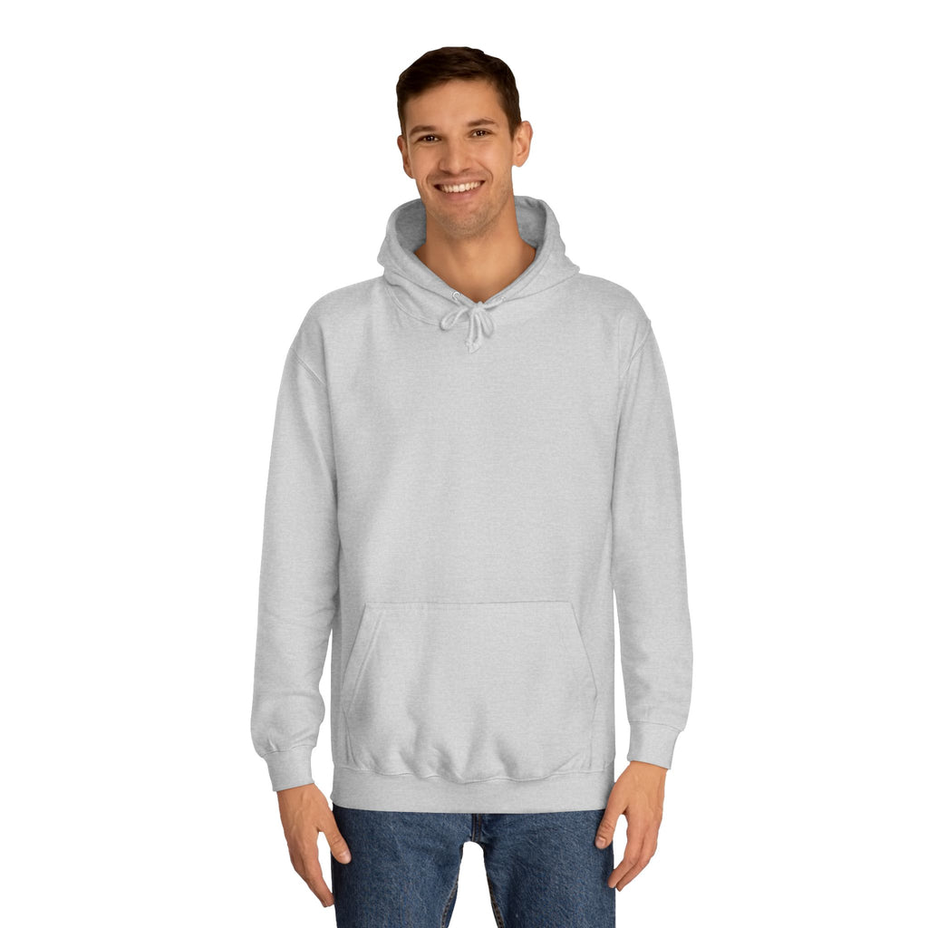 Vintage Camper Hoodie — Retro VW Bus Illustration Back Print