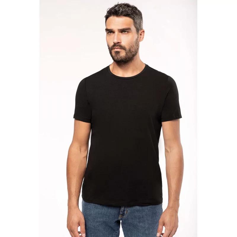 T-shirt Homme noir Premium Coton Bio Coupe Moderne & Confort Respirant