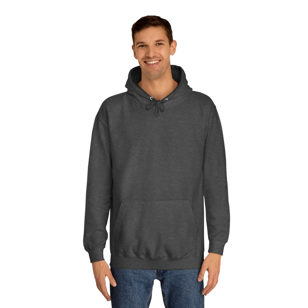 Vintage Camper Hoodie — Retro VW Bus Illustration Back Print